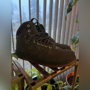 Nike Lunar Force 1 Duck Boots Olive Green Size 10.5 Men